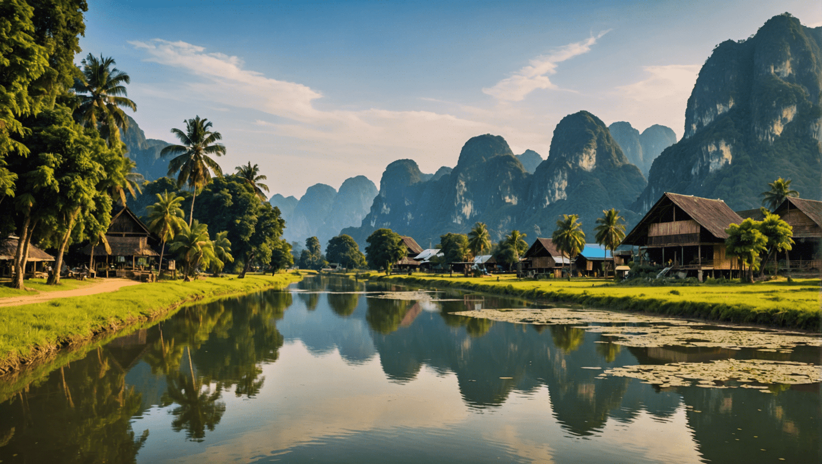 découvrez vang vieng, un joyau naturel du laos où l'aventure rencontre la sérénité. notre guide de voyage vous emmène au cœur de la nature et de l'aventure pour une expérience inoubliable.